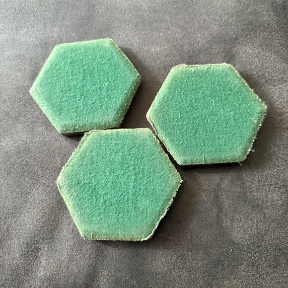 Vintage Coasters Set of 3 - Picture 3 of 3